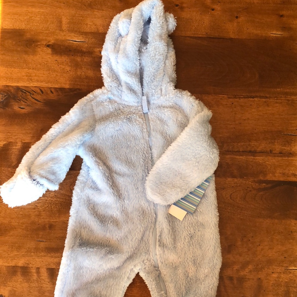 Fuzzy onesie